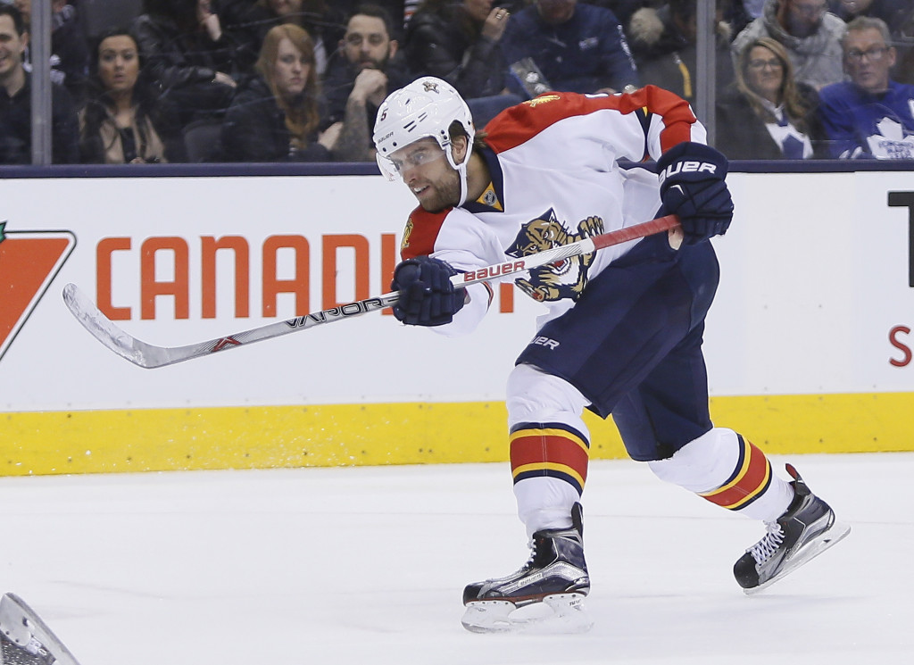 Ekblad Practicing With Panthers